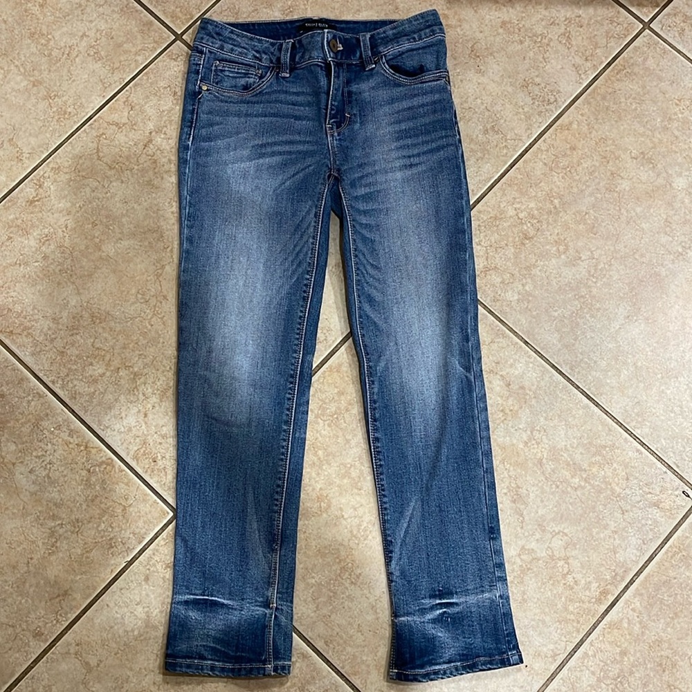White House Black Market Slim Crop Size 0